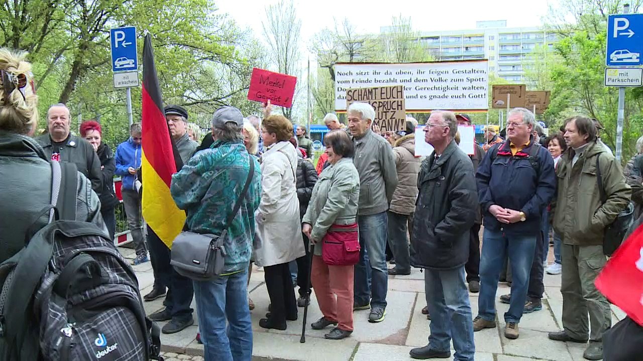 Dresden: Prozess gegen Pegida-Gründer Bachmann begonnen