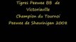 Tigres Peewee BB de Victoriaville 2008-2009