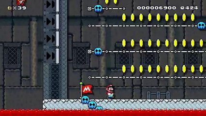 Super Mario Maker creative levels( 10