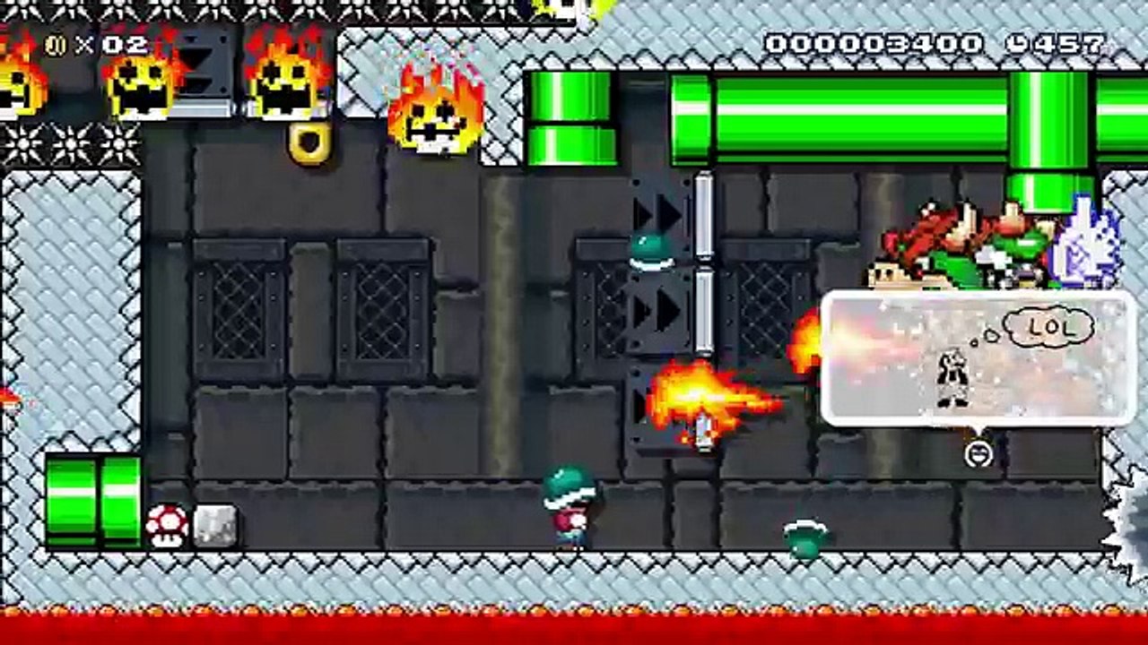 Super Mario Maker creative levels( 18