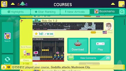 Super Mario Maker creative levels( 32