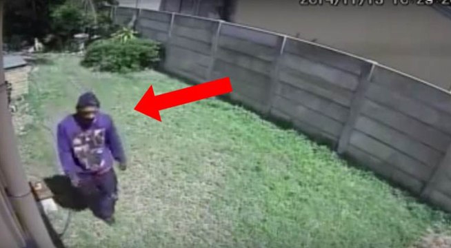 Um ladrão entrou nesta casa... Mas rapidamente mudou de ideias... Quando vires porquê...