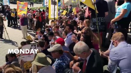 Co-founders of Ben & Jerry's arrested at Capitol