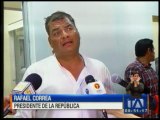 Presidente Correa hace una evaluación del terremoto que sacudió a Ecuador