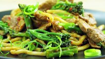 Japanese Udon Noodles with Hoi Sin Duck Recipe