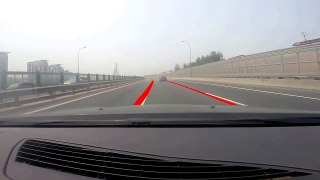 lane detection by a simple CNN