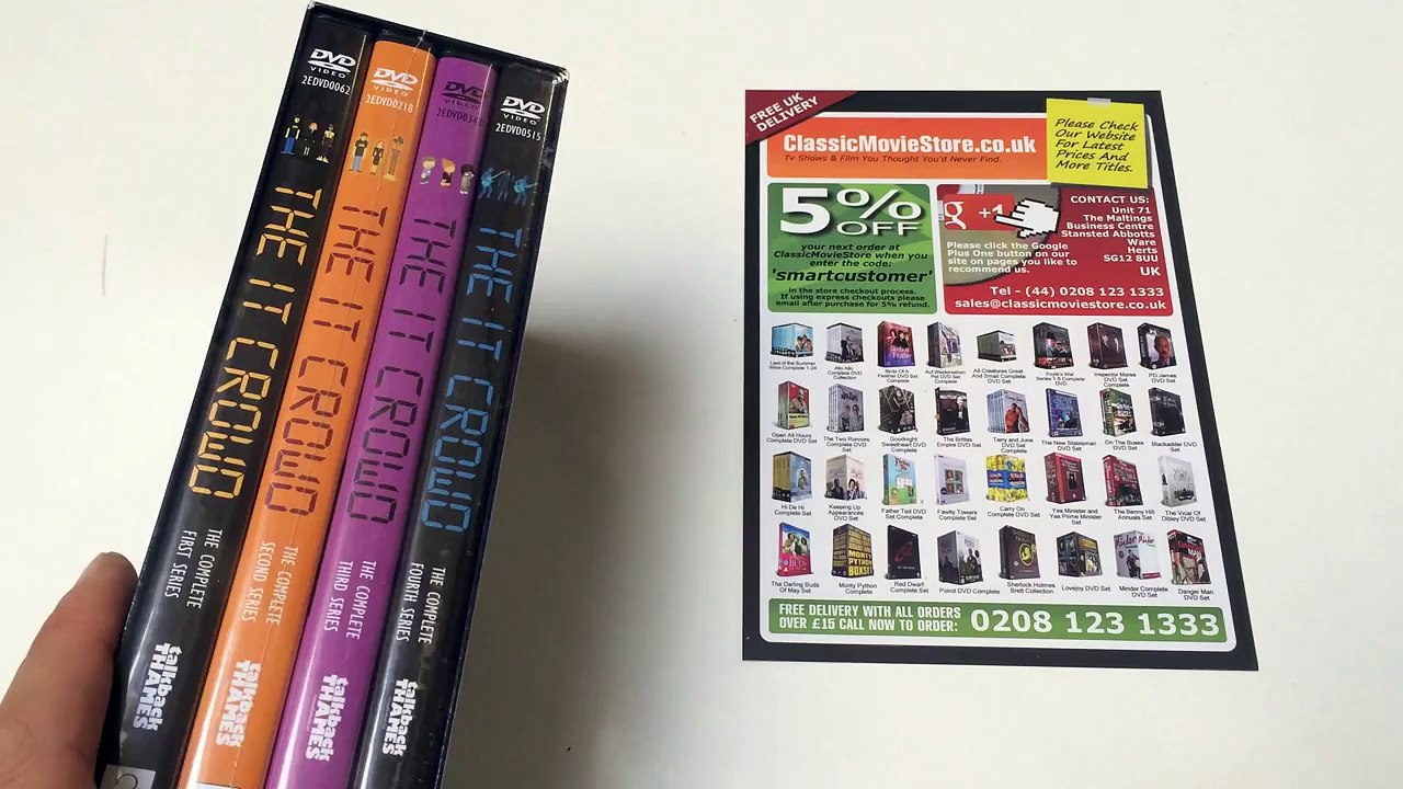 The IT Crowd dvd box set review