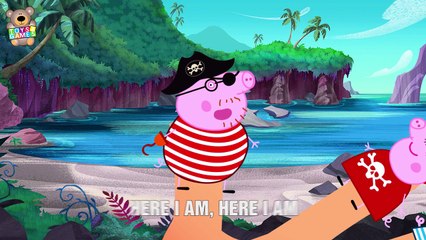 Peppa Pig Pirates Finger Family | The Finger Family Song \ Nursery Rhymes Lyrics ᴴᴰ ❤️