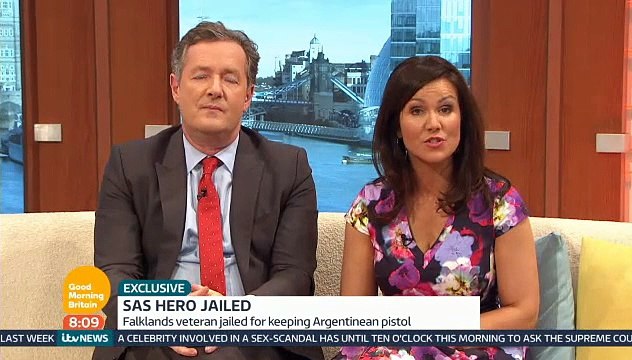 ITV_Good Morning Britain 19Apr16 - SAS veteran jailed for keeping war pistol