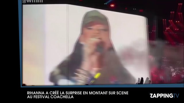 Coachella 2016 : Rihanna crée la surprise en montant sur scène (Vidéo)