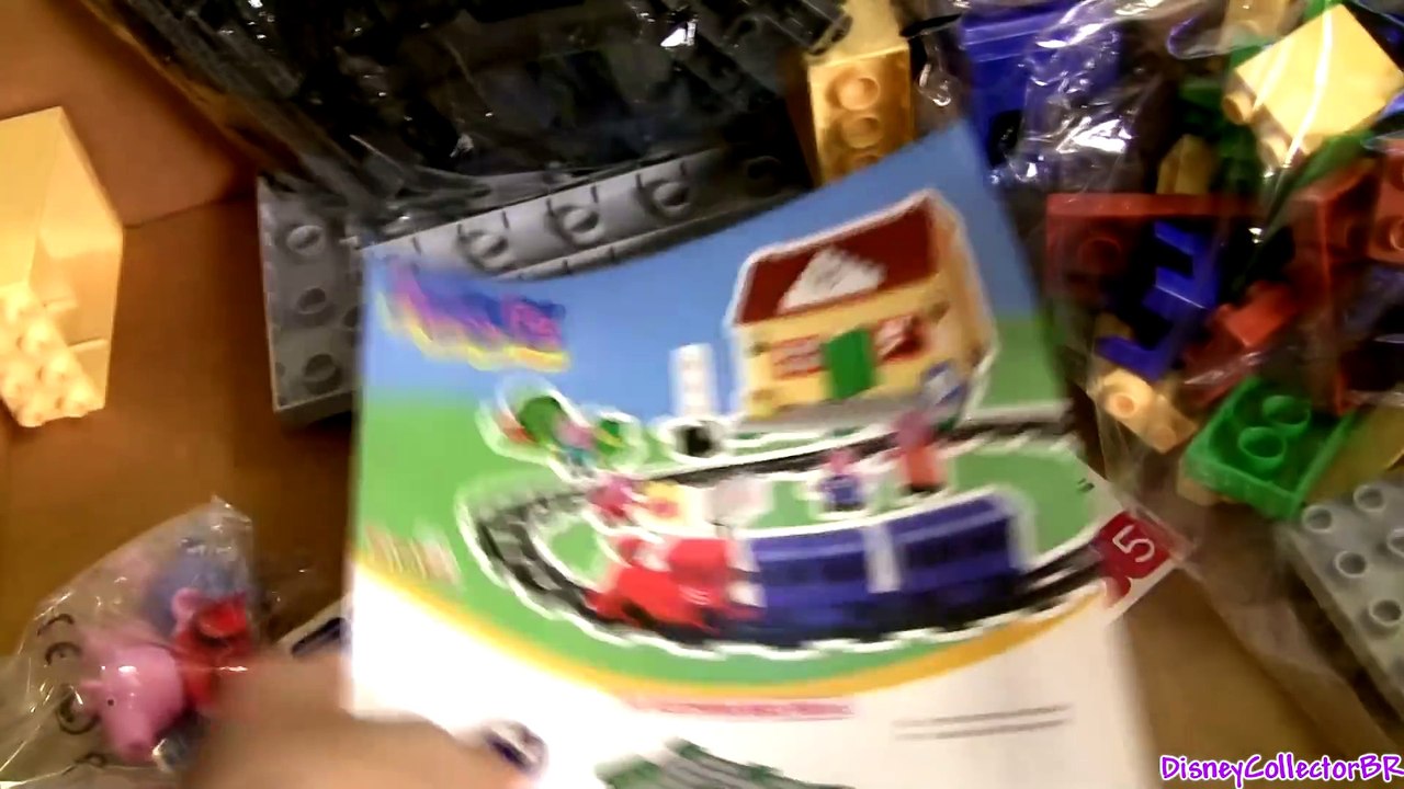 Peppa Pig Blocks Mega Train Station Blocks - Estación de Trenes Juguete de Construcciones Bloques