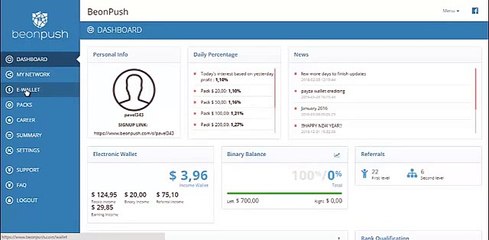 +++Вывод #денег из компании Беон Пуш