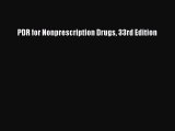 Read PDR for Nonprescription Drugs 33rd Edition Ebook Free