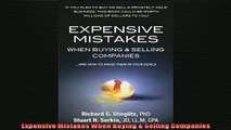 FREE PDF  Expensive Mistakes When Buying  Selling Companies READ ONLINE