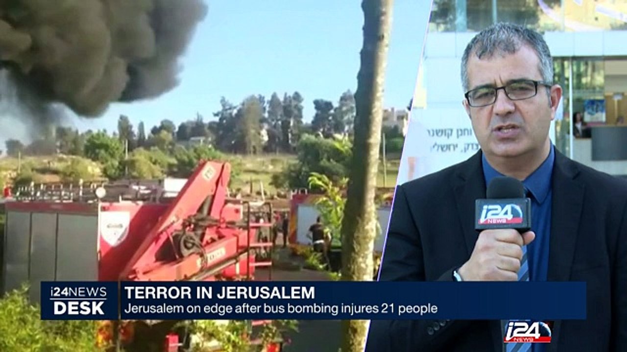 Jerusalem on edge after bus bombing injured 21 people