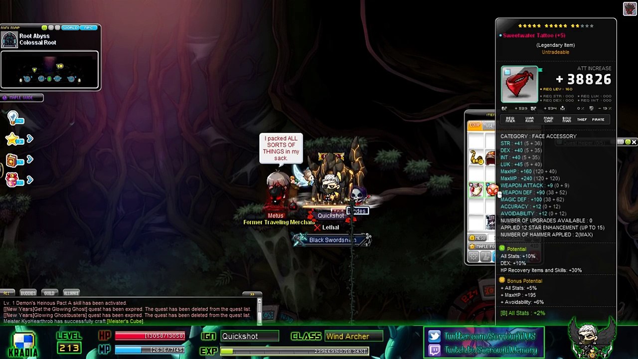 MapleStory: Cubing Legendary Potentials [60,000 NX]!