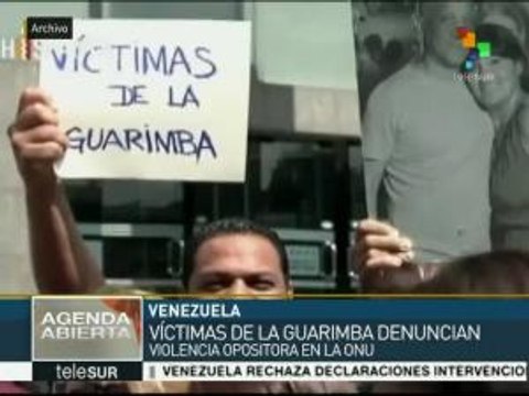 Víctimas de las Guarimbas denuncian su caso ante la ONU