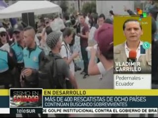 Ecuador: reconstrucción de Pedernales llevará tiempo