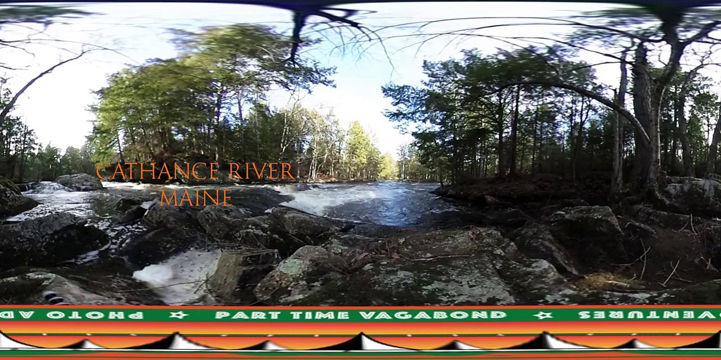 Cathance River, Maine in 360 Video