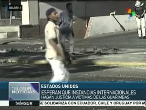 EE.UU.: Comité de Víctimas de las Guarimbas llega a la sede de la ONU