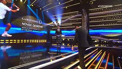 Laureus Ödülleri : Novak Djokovic'in zafer konuşması