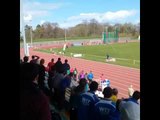 Relay Runner Falls Over After Completing Stunning From-Behind Win