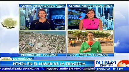 “Es cosa de Dios y hay que estar alerta”, la resignada posición de habitantes de Ecuador tras trágico terremoto
