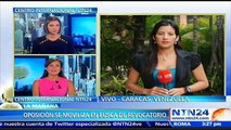 Oposición venezolana se moviliza para presionar al CNE a iniciar el proceso de un referendo revocatorio