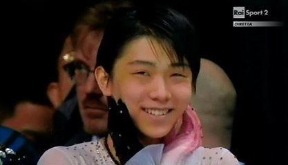 YH - WC13 - Warm up before FS (ITA)