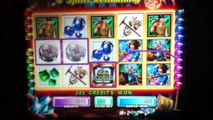 HOT HOT PENNY GEM HUNTER Slot Machine with BONUS RETRIGGERED Las Vegas Casino