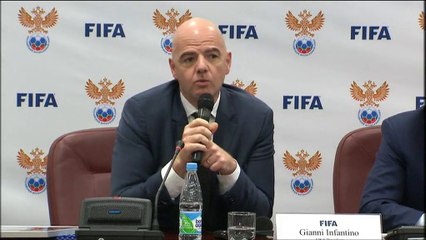 CdM 2018 - Infantino : ''Nous avons suffisamment de garanties''