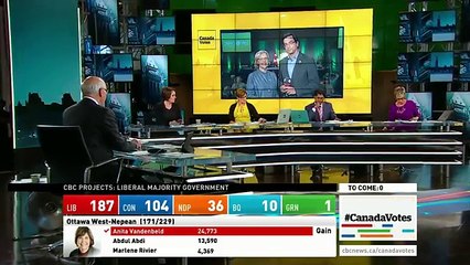 WATCH LIVE Canada Votes CBC News Election 2015 Special 309