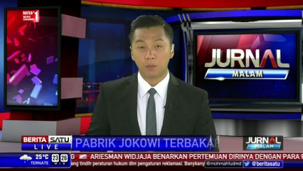 Pabrik Kayu Milik Jokowi Terbakar