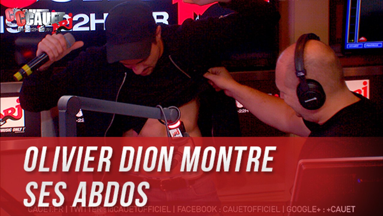 Olivier Dion montre ses abdos - C'Cauet sur NRJ