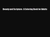 PDF Beauty and Scripture:  A Coloring Book for Adults  EBook