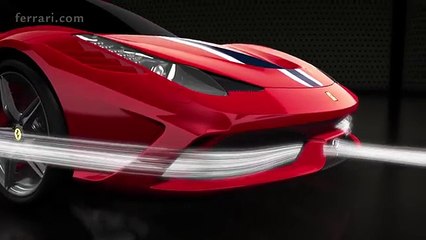 Ferrari 458 Speciale - Focus on aerodynamics