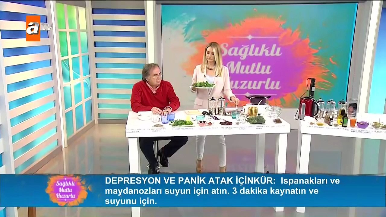 Depresyon ve panik atak için kür - Gençleştiren formül - Sağlıklı Mutlu Huzurlu 90. Bölüm - atv