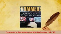PDF  Frommers Bermuda and the Bahamas 9293 Read Full Ebook