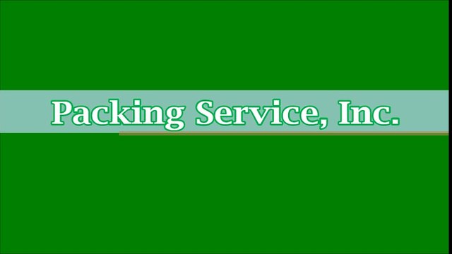 Shrink Wrapping Palletizing by Packing Service, Inc
