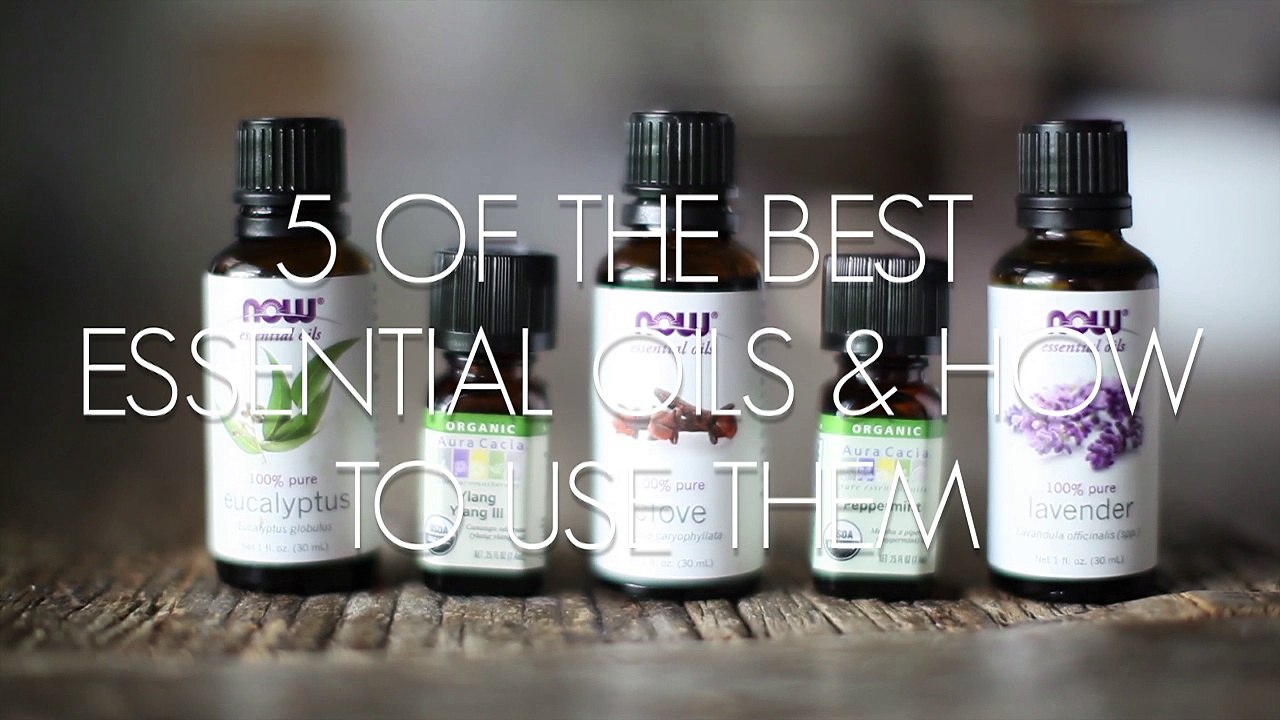 5 of The Best Essential Oils & How To Use Them