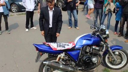 СтопХам и мотоцикл нарушитель