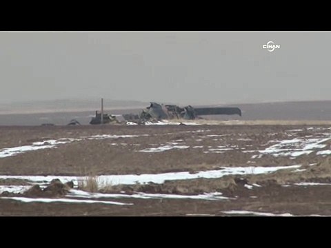 Ankara'da askeri helikopter düştü
