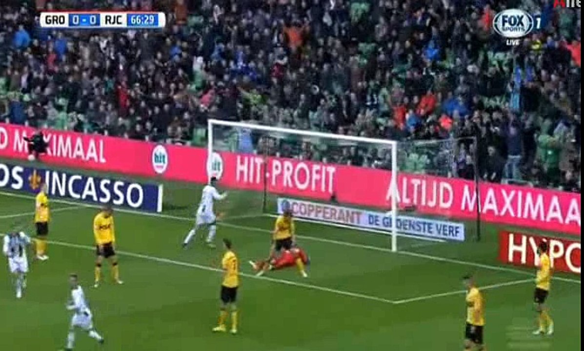 Albert Rusnak Goal - Groningen 1-0 Roda - 19-04-2016
