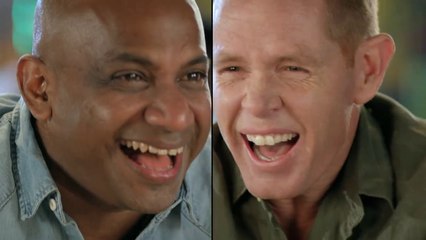 Shaun Pollock & Sanath Jayasuriya in Mircha Ka Tarka