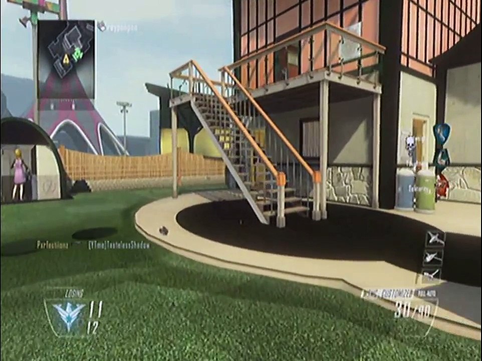 tripped out on black ops 2! is this a glitch?