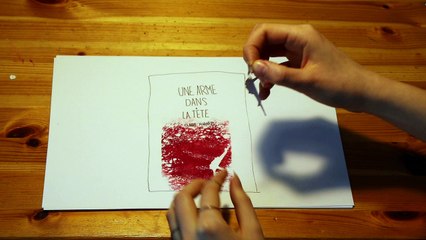 Vidéo animation à partir de Une Arme Dans La Tête de Claire Mazard - lycéens allemands