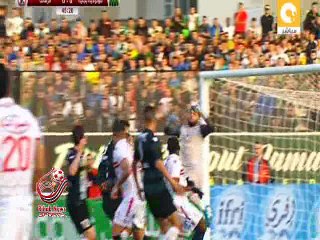 الشناوي يغادر مباراة الزمالك ومولودية بجاية مصاباً