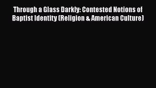 Ebook Through a Glass Darkly: Contested Notions of Baptist Identity (Religion & American Culture)