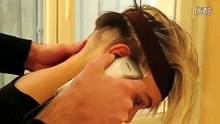 Elodie clippered bob with big undercut 标清 - Hair Cut nice