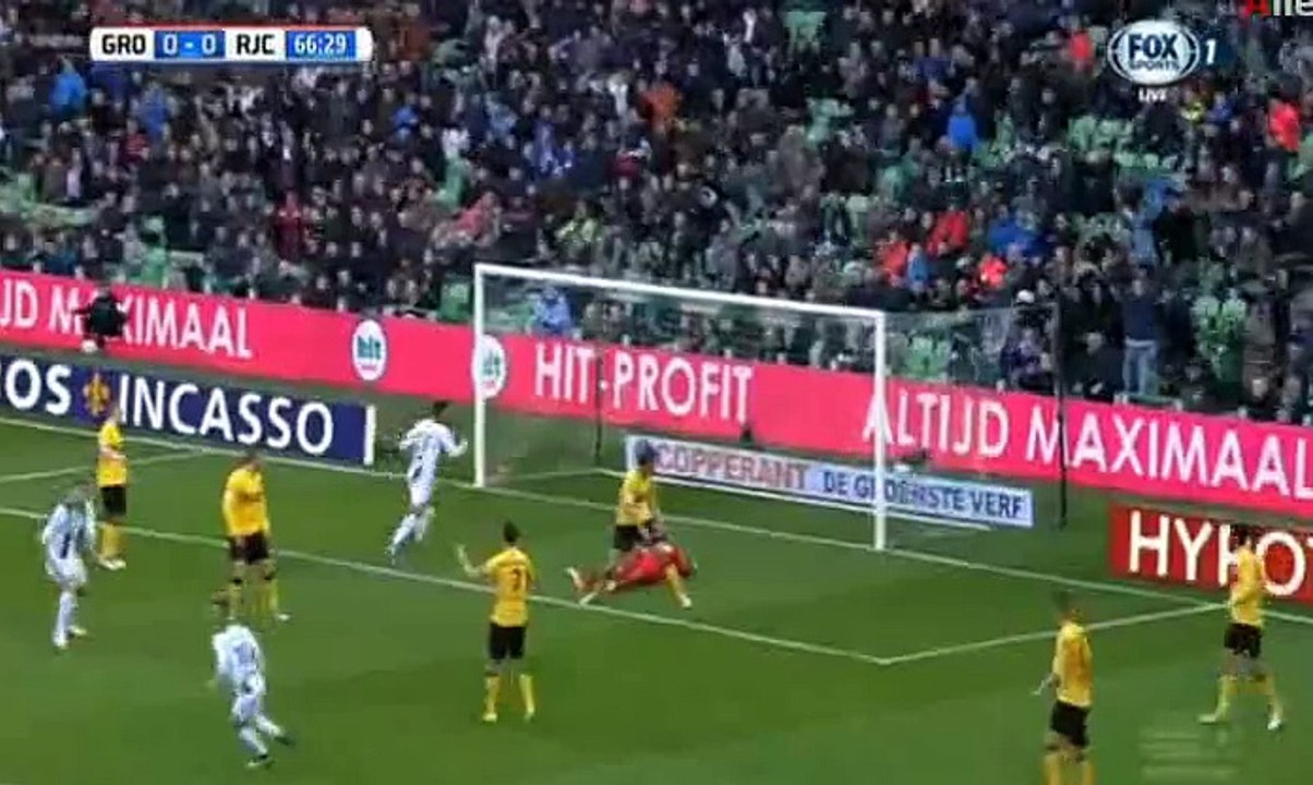 Albert Rusnak Goal - Groningen 1-0 Roda - 19-04-2016
